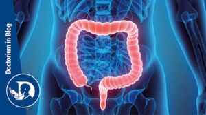 Questa immagine mostra un cane Mammifero Domestico con una distrofia gastrointestinale Attraverso una radiografia a raggi X, è possibile vedere il suo stomaco e un verme Invertebrato che si trova in una parte del suo corpo