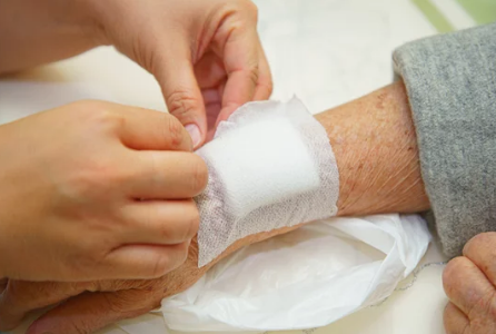 medicazione a casa