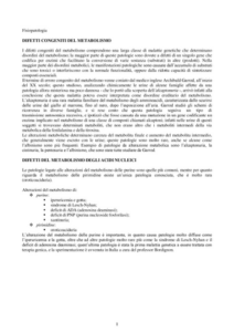 Un documento di lettera con un testo che descrive il disturbo glutammina, mostrato su una pagina bianca e formattata con cura